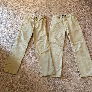 Boys khaki uniform pants. Size 7 Slim. Children’s Place.